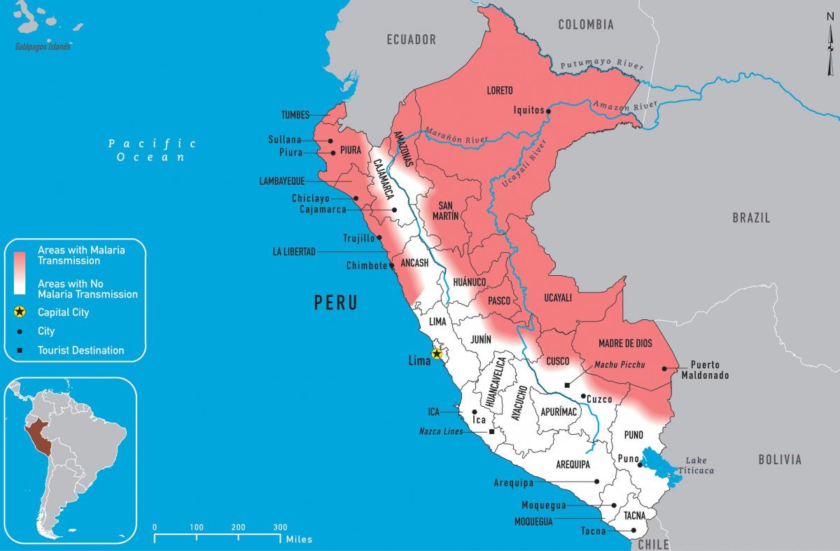 peta Peru malaria