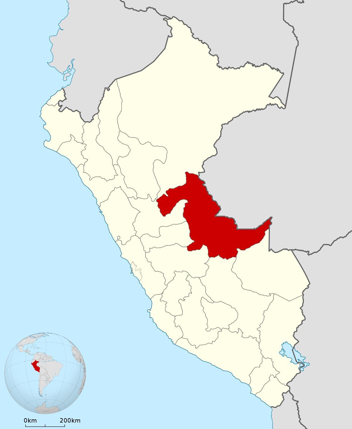 peta pucallpa Peru