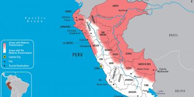 Peta Peru malaria
