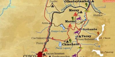 Peta suci lembah kejiranan Peru