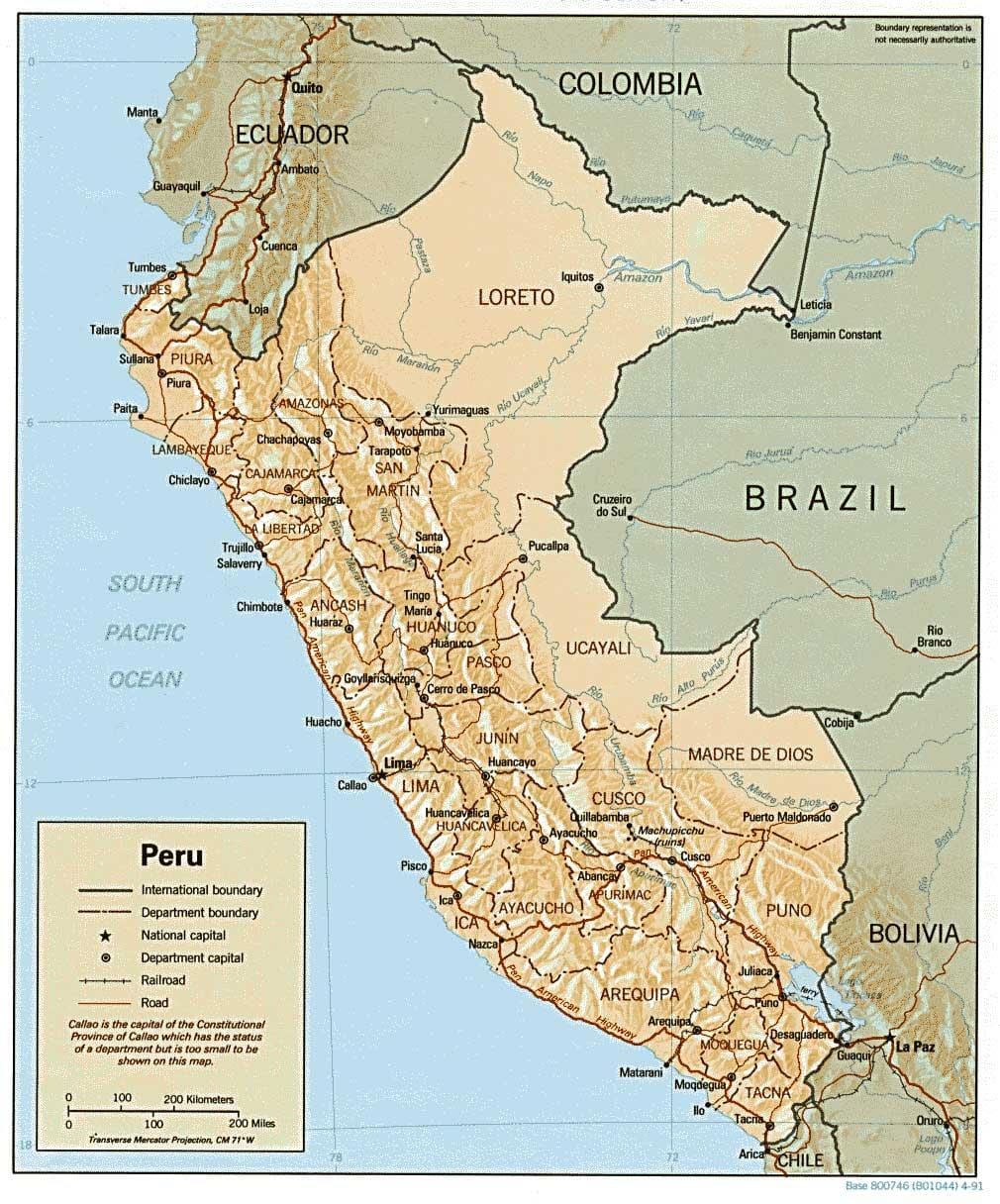 peta Peru surf 