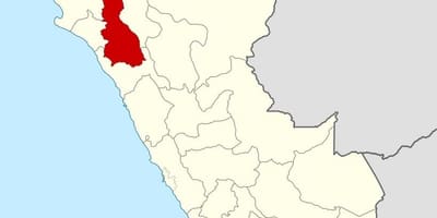 Peta cajamarca, Peru