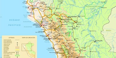 Peta utara Peru