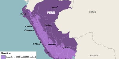 Peta zika Peru